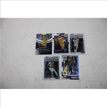 5  Assorted Trading Cards