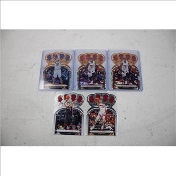 5  Assorted Trading Cards