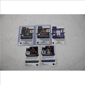 5  Assorted Trading Cards