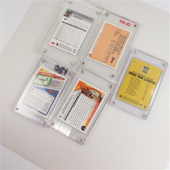 5 Baseball Trading Cards