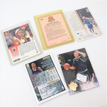 5 Basketball Trading Cards
