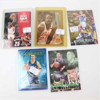 5 Basketball Trading Cards