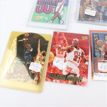5 Basketball Trading Cards
