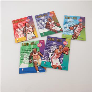5 Basketball Trading Cards