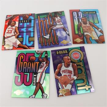 5 Basketball Trading Cards