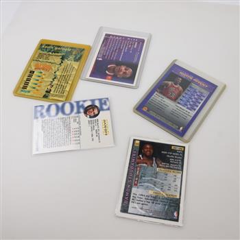 5 Basketball Trading Cards