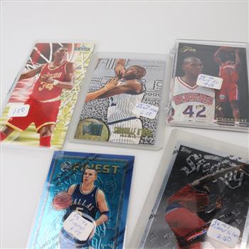 5 Basketball Trading Cards
