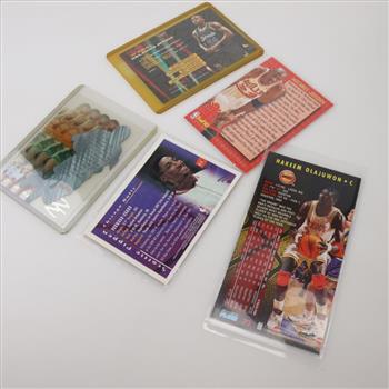 5 Basketball Trading Cards