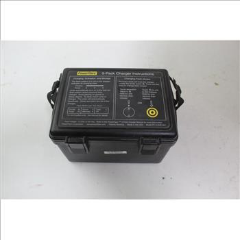 5 PowerFlare Rechargeable LED Safety Flares With Charging Case