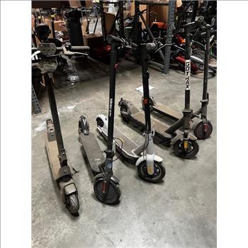 5 Push E-Scooter Lot