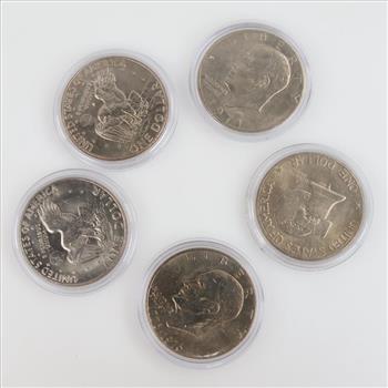 5 US Eisenhower Dollars