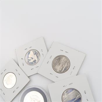 5 US Proof Coins
