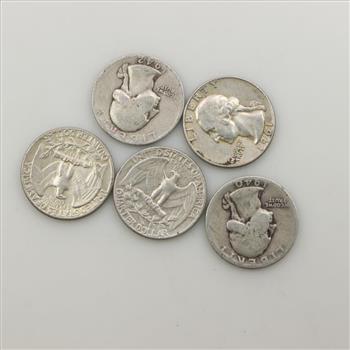 5 US Silver Coins