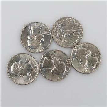 5 US Silver Quarter