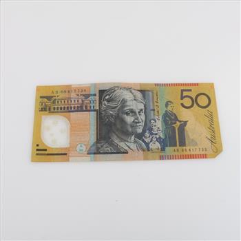50 Australian Dollars