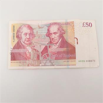 50 British Pounds