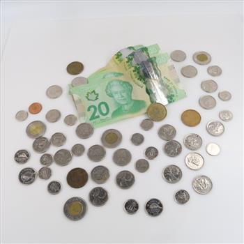 50+ Canadian Currency