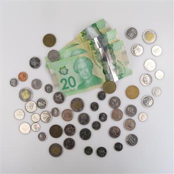50+ Canadian Currency