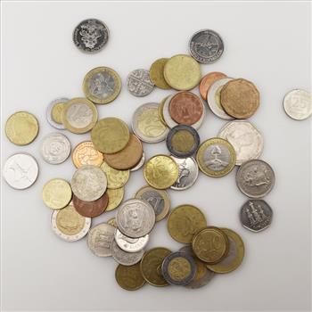 50 Foreign Coins