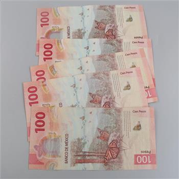 500 Mexican Pesos, Foreign Currency