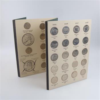 52 US Fifty State Commemorative Quarters 1999-2008, 1+lbs