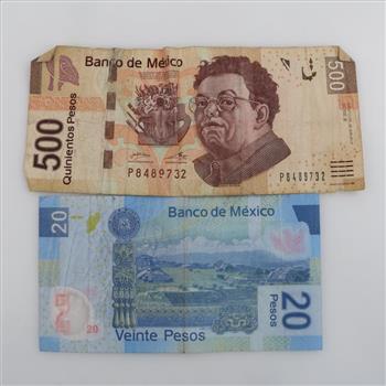 520 Mexican Pesos