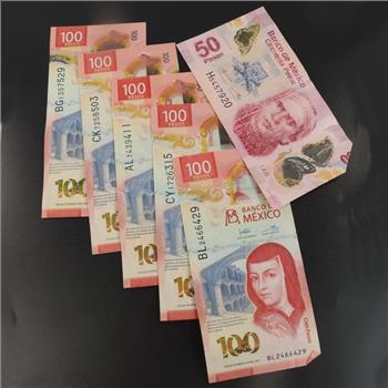 550 Mexican Pesos, Foreign Currency