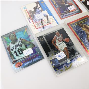6 Basketball Trading Cards