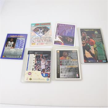 6 Basketball Trading Cards