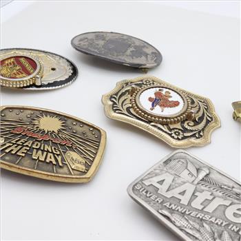 6 Belt Buckles