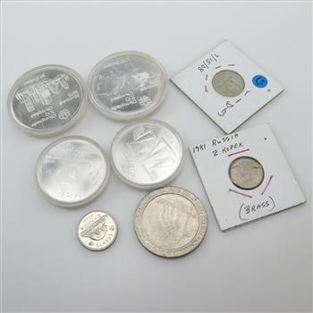 6+ Foreign Coins and Token