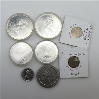 6+ Foreign Coins and Token