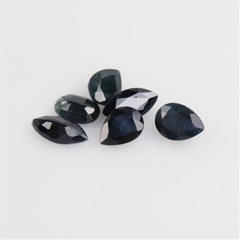 6 Loose Sapphire Gemstones