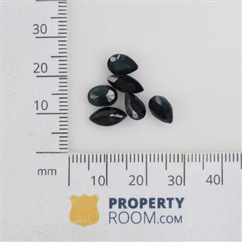 6 Loose Sapphire Gemstones