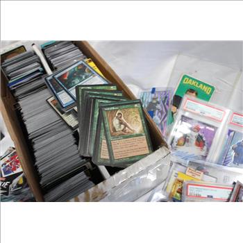 600+ MTG And Sports Trading Card Lot