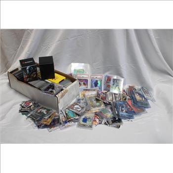600+ MTG And Sports Trading Card Lot