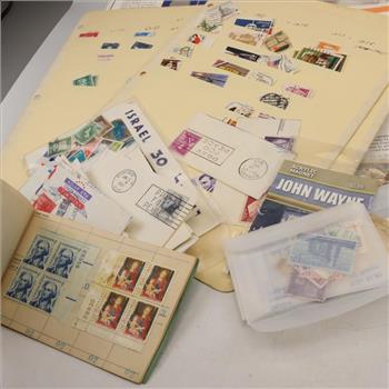600+ Stamps, US Coins, And Stamp Collecting Books