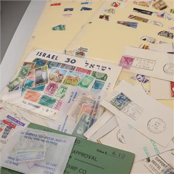 600+ Stamps, US Coins, And Stamp Collecting Books