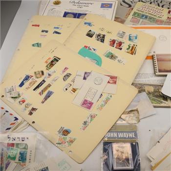 600+ Stamps, US Coins, And Stamp Collecting Books