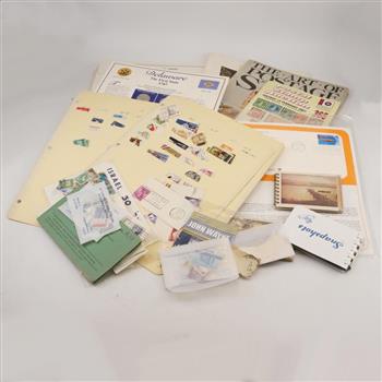 600+ Stamps, US Coins, And Stamp Collecting Books