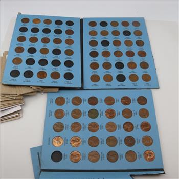 65+ US Coins And Collection Booklet