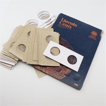 65+ US Coins And Collection Booklet