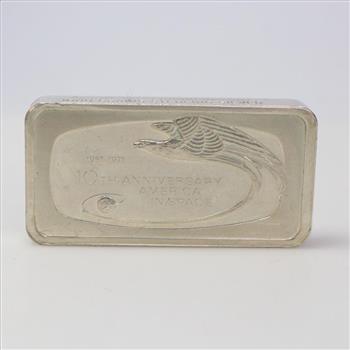 65.78g Franklin Mint Silver Ingot