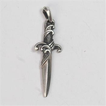 6.68g Silver David Yurman Sword Pendant