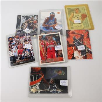7 Basketball Trading Cards