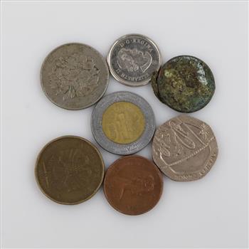 7 Foreign Coins