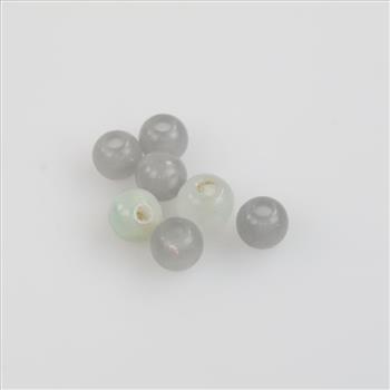 7 Jadite Beads