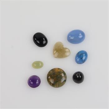 7 Loose Assorted Stones
