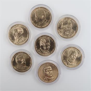 7 US Presidential Dollars
