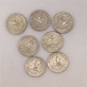 7 US Silver Coins